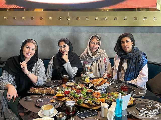 آخرین صبحانه های فریبا نادری در رستوران لاکچری